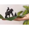 schleich WILD LIFE Gorillafamilie, 3 Jahr(e), Dschungel, Wildtiere / Abenteuerspielzeug, Schwarz, Grau