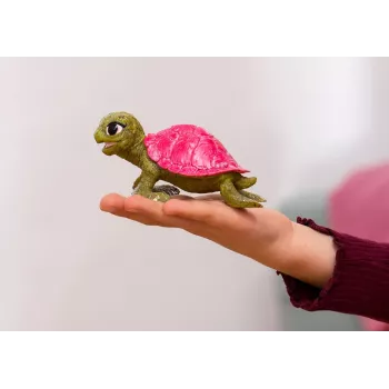 Spielzeug Schleich BAYALA Pink Saphir Schildkröte Grün Pink 70759S