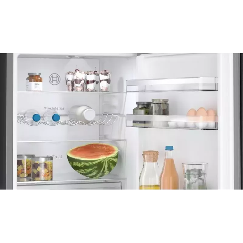 Bosch Serie 4 KGN36VXCT Kühl-Gefrierkombination Freistehend 321 L Edelstahl