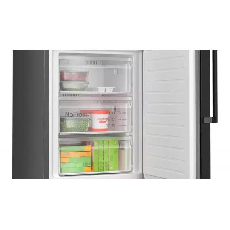 Bosch Serie 4 KGN36VXCT Kühl-Gefrierkombination Freistehend 321 L Edelstahl