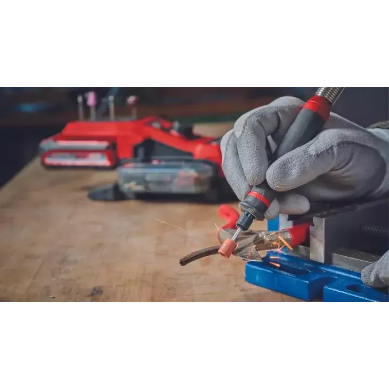 Multi-Tool Einhell TE-MT 18/34 Li Solo batteriebetrieben mit Gummigehäuse