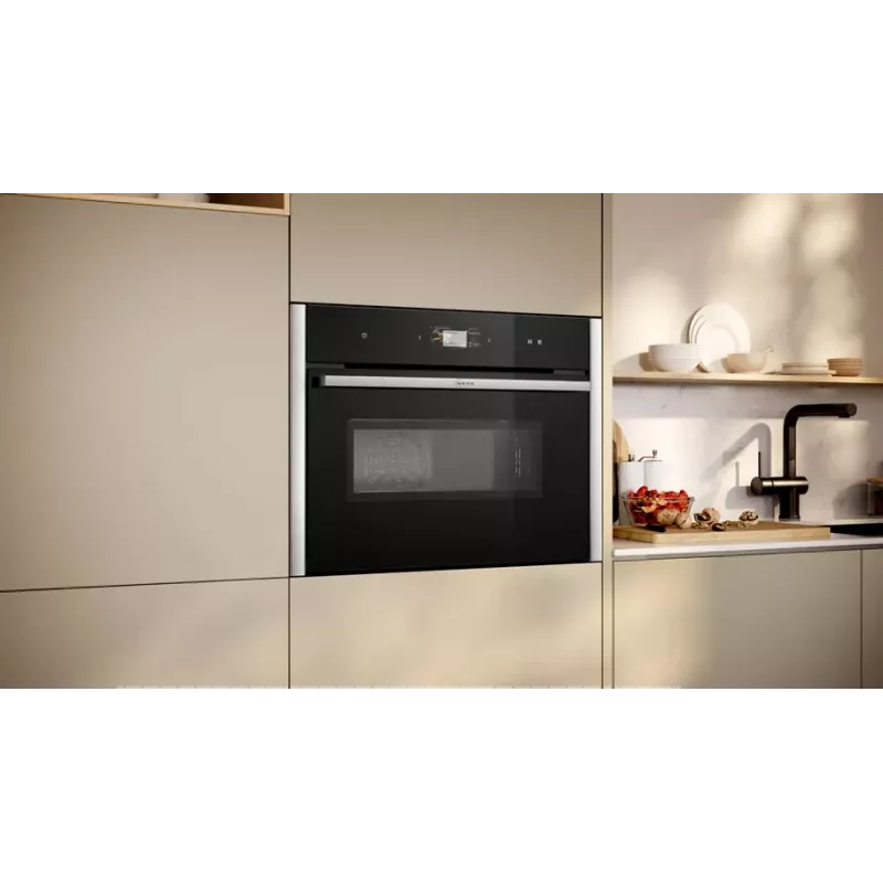 Neff N 90 C24MS31N0 Backofen 45 L 3600 W Schwarz, Edelstahl