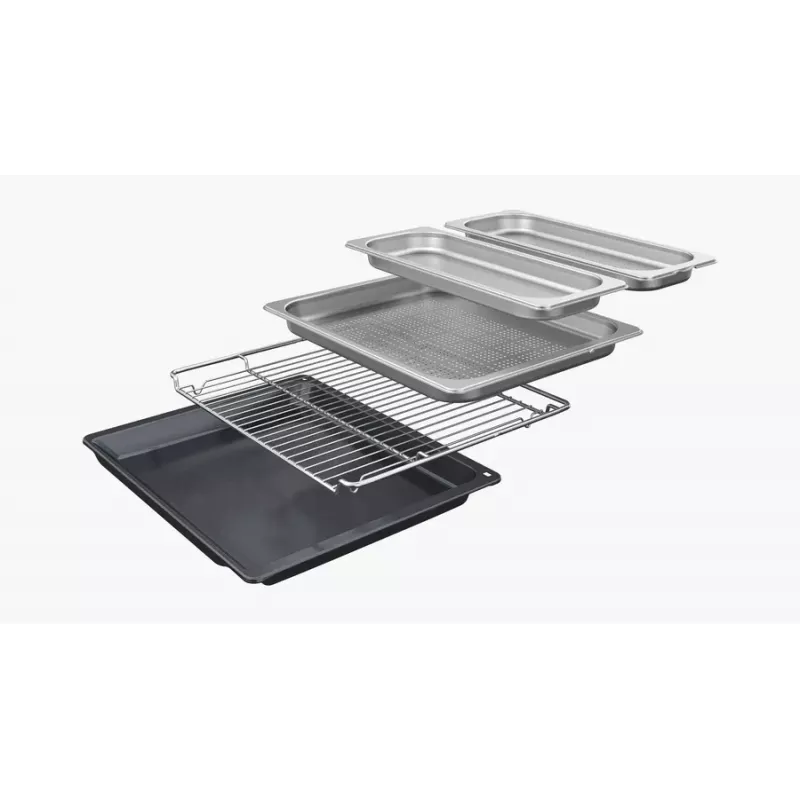 Neff C24FS31N0 Dampfgarer Medium Schwarz, Edelstahl Touch