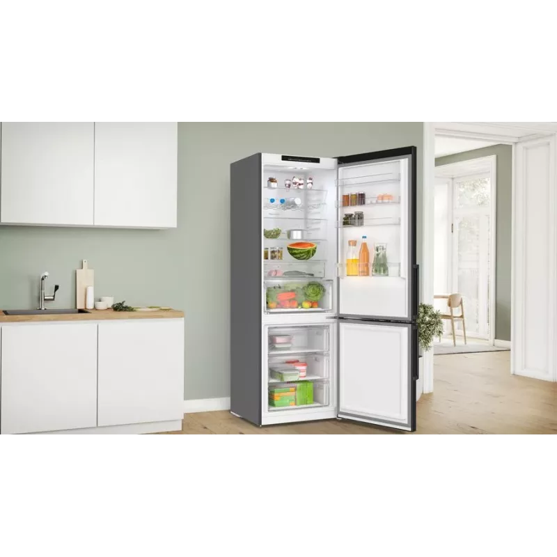 Bosch Serie 4 KGN49VXCT Kühl-Gefrierkombination Freistehend 440 l Edelstahl