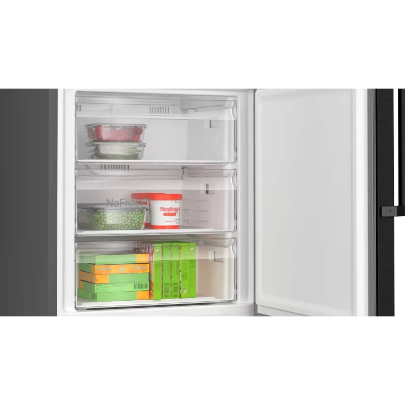 Bosch Serie 4 KGN49VXCT Kühl-Gefrierkombination Freistehend 440 l Edelstahl