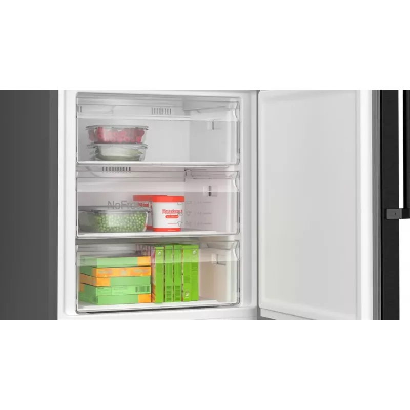 Bosch Serie 4 KGN49VXCT Kühl-Gefrierkombination Freistehend 440 l Edelstahl