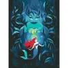 Ravensburger Mal-Set CreArt Disney Arielle und Ursula 23732 — Malset für Kinder mit vorgedrucktem Motiv