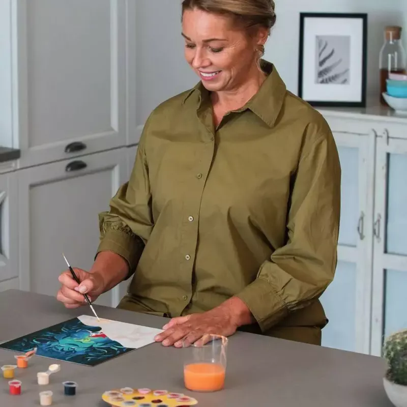 Ravensburger Mal-Set CreArt Disney Arielle und Ursula 23732 — Malset für Kinder mit vorgedrucktem Motiv