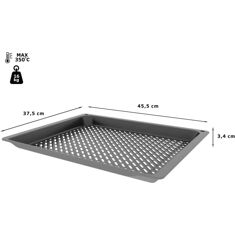 Neff Z1655CA0 Backofenteil/Zubehör Grillplatte Grau