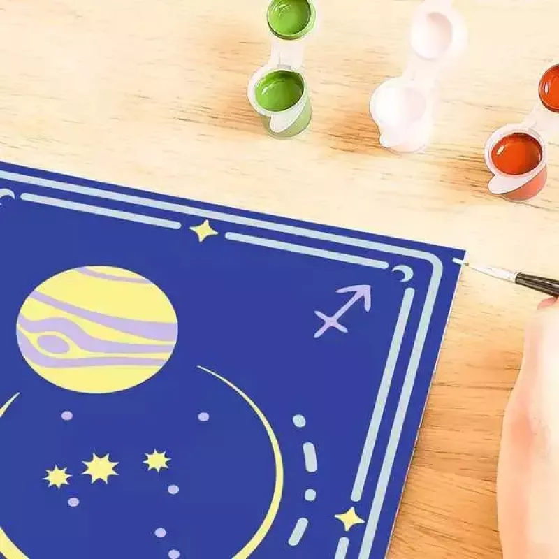 Malen-nach-Zahlen-Set Ravensburger CreArt – Sternzeichen Schütze, Modell 23741