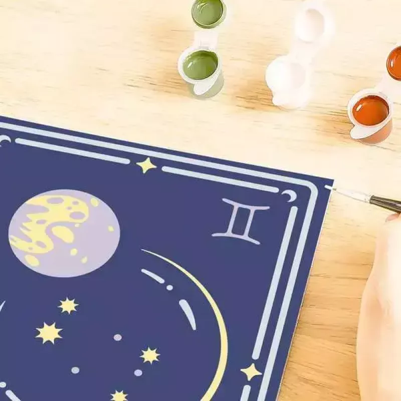 Malen-nach-Zahlen-Set Ravensburger CreArt Zwillinge Sternzeichen — Malerset von Ravensburger (Modell 23742)