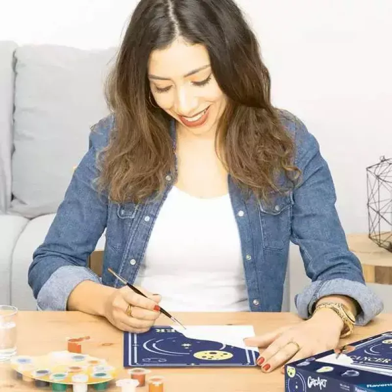 Puzzle-Malset Ravensburger CreArt Krebs Sternzeichen – Malen-nach-Zahlen-Set, Modell 23733