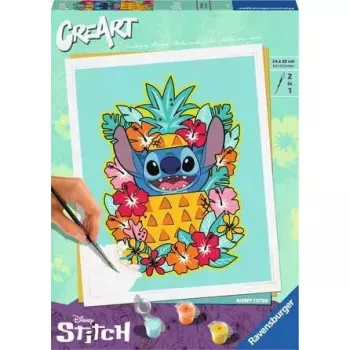 Malset Ravensburger CreArt Disney Stitch — Malen-nach-Zahlen-Set