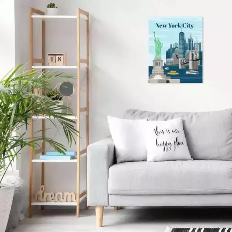 Malset Ravensburger CreArt — Colorful New York City (Mal-nach-Zahlen-Set)