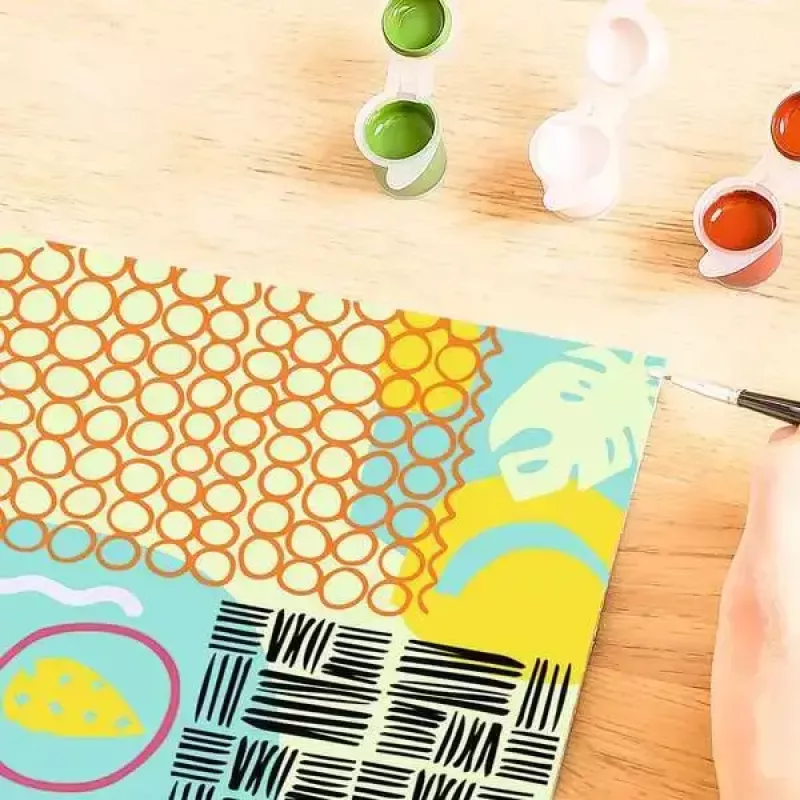Farbset Ravensburger CreArt Funky Shapes – Malset für kreative Kunstprojekte