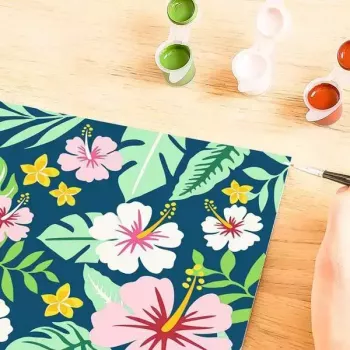 Malset Ravensburger CreArt – Exotische Pflanzen (Modell 23729) Malen nach Zahlen