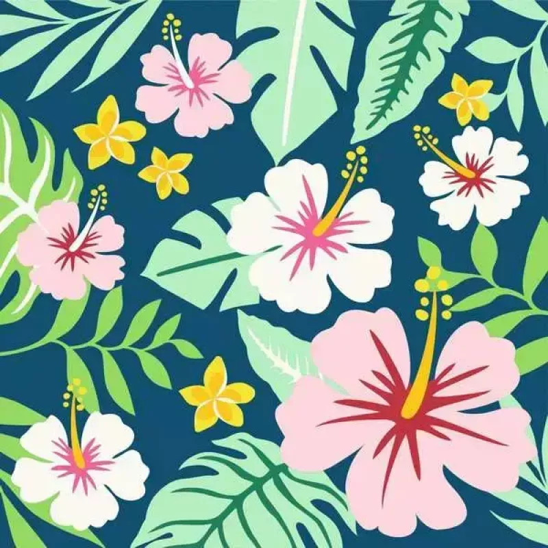 Malset Ravensburger CreArt – Exotische Pflanzen (Modell 23729) Malen nach Zahlen