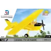 Konstruktionsspielzeug Cobi Cessna 172 Skyhawk gelb Modell 26621 – maßstabsgetreuer Bausatz