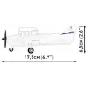 Konstruktionsspielzeug Cobi Cessna 172 Skyhawk Weiß Bausatz