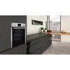 NEFF BX48P Kochgeräte-Set – Zonen-Induktionskochfeld (4 Zonen), Elektrobackofen 71 L, Schwarz
