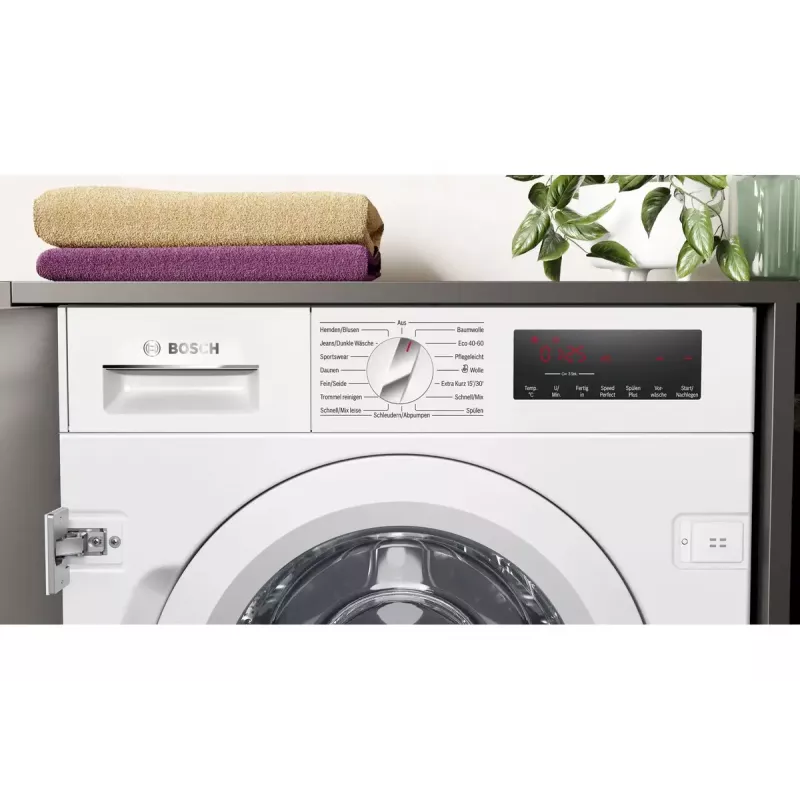 Bosch Serie 8 WIW28443 Waschmaschine Frontlader 8 kg 1400 U/min Weiß