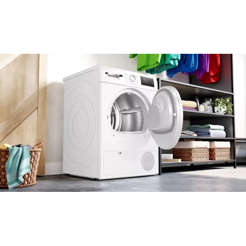 Bosch Serie 4 WTH83003 Wäschetrockner Freistehend Frontlader 7 kg Weiß