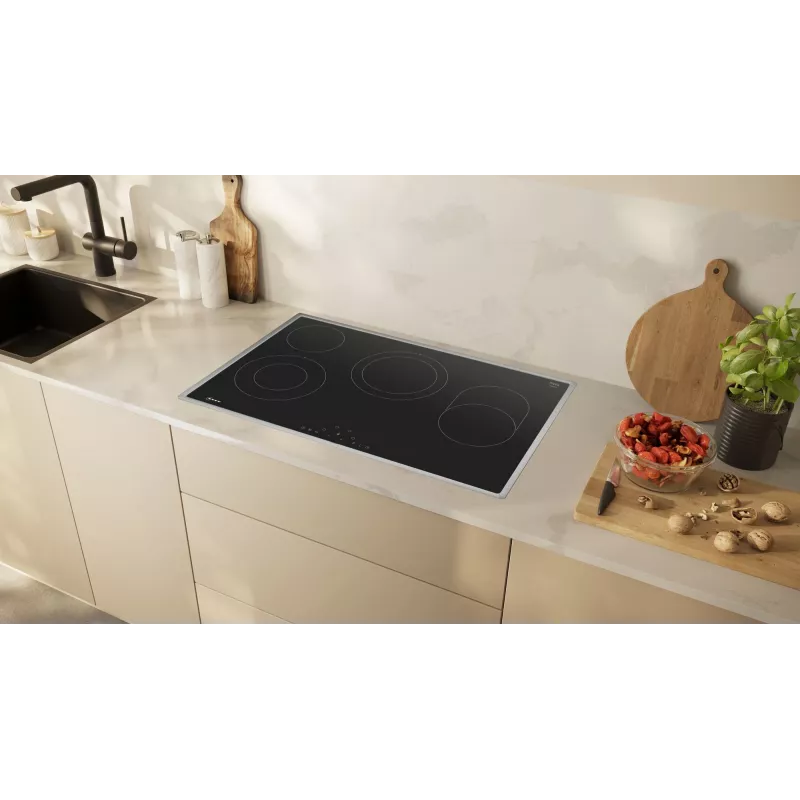 Neff T18SDH9L0 Kochfeld Schwarz Einbau 80 cm Cerankochfeld 4 Zone(n)