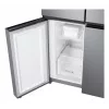 Samsung RF48A400EM9 Side-by-Side Kühlschrank freistehend 488 L Silber