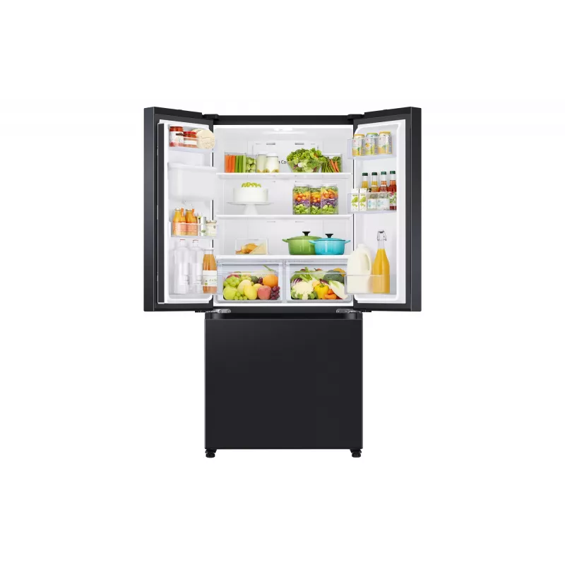 Samsung RF50C530EB1 Side-by-Side-Kühlschrank Freistehend Anthrazit