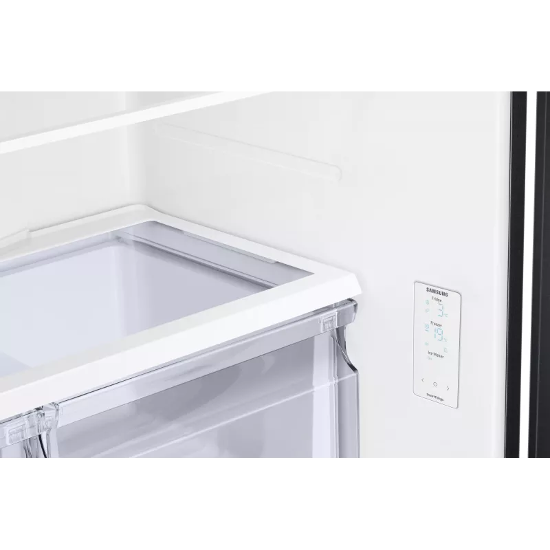 Samsung RF50C530EB1 Side-by-Side-Kühlschrank Freistehend Anthrazit
