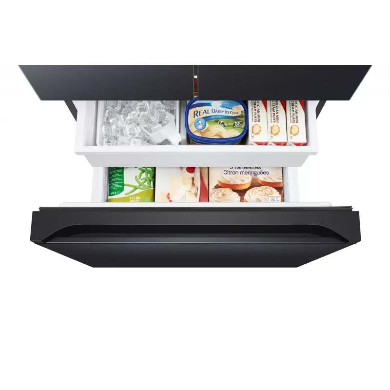 Samsung RF50C530EB1 Side-by-Side-Kühlschrank Freistehend Anthrazit