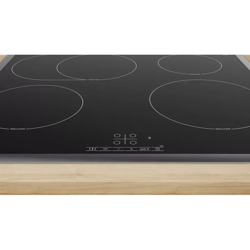 Bosch Serie 4 PIF64RBB5E Induktionskochfeld Schwarz Einbau 60 cm Zonen-Induktionskochfeld 4 Zone(n)