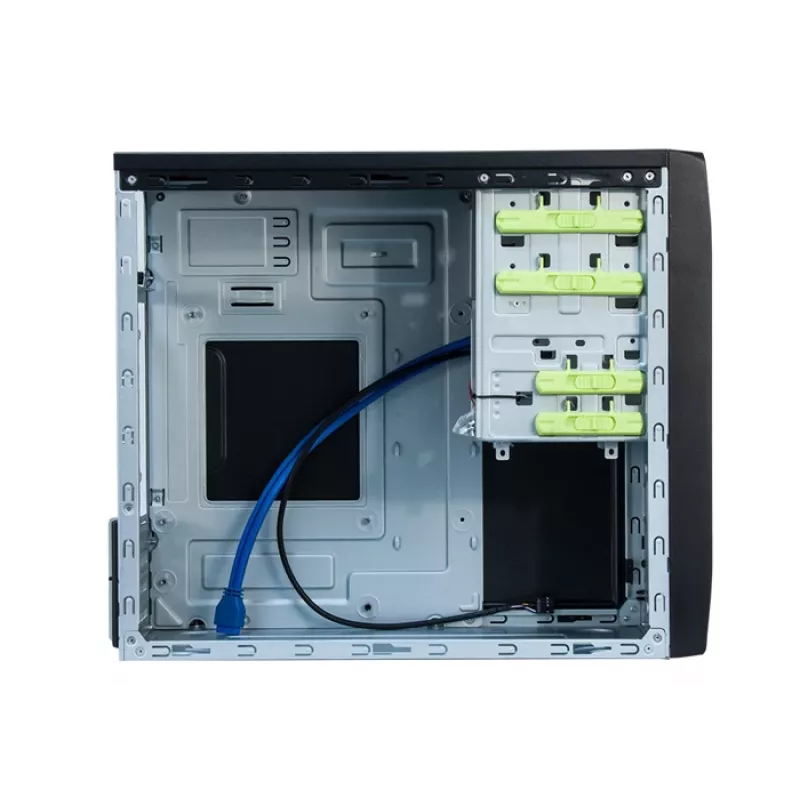 Chieftec CT-04B-OP Computergehäuse Mini Tower Schwarz