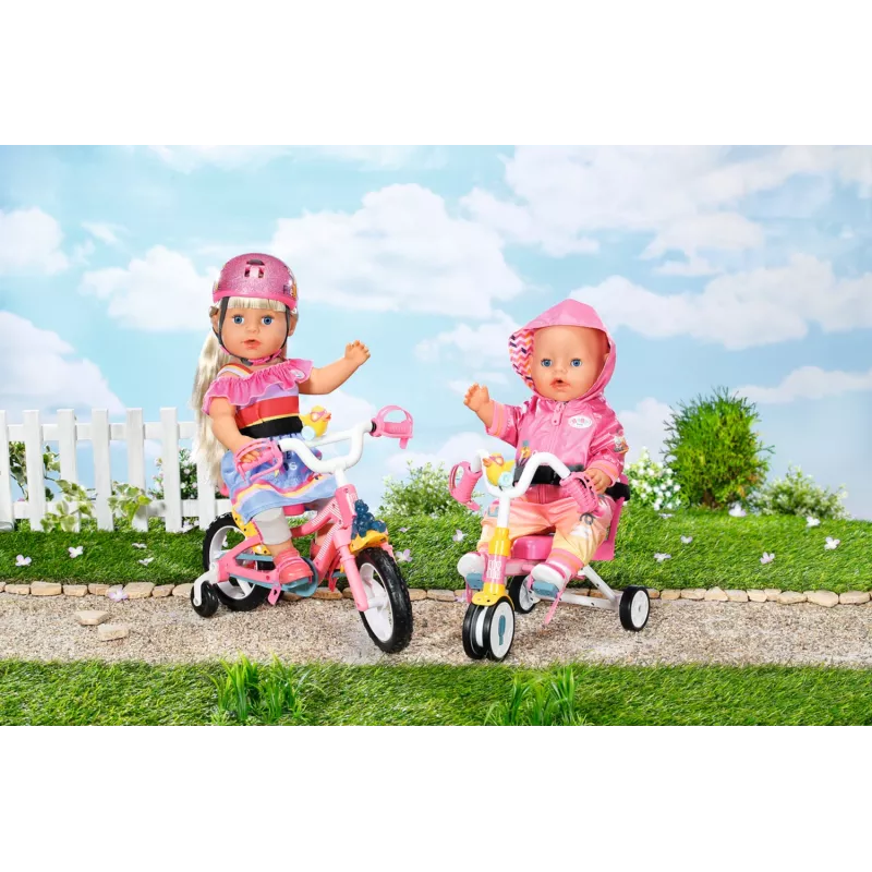 BABY born Trike Puppen-Fahrradset
