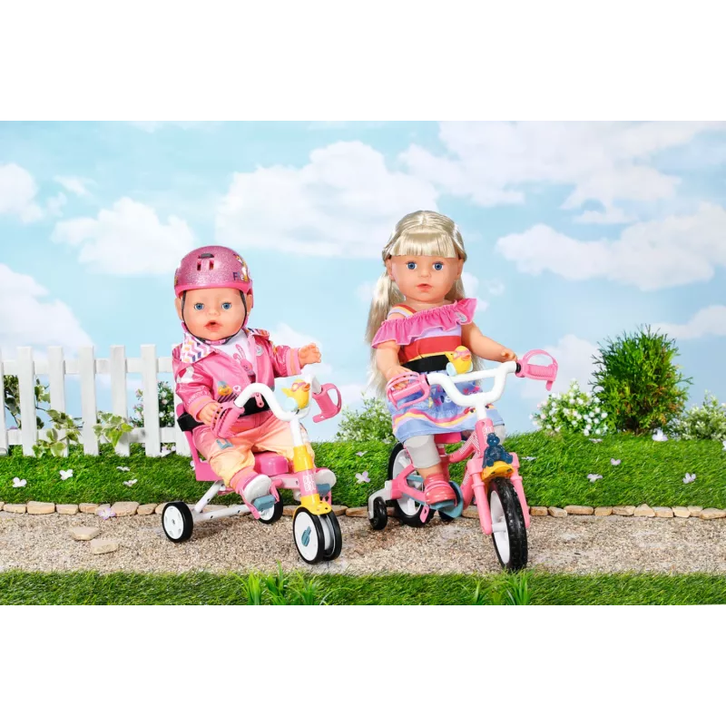 BABY born Trike Puppen-Fahrradset