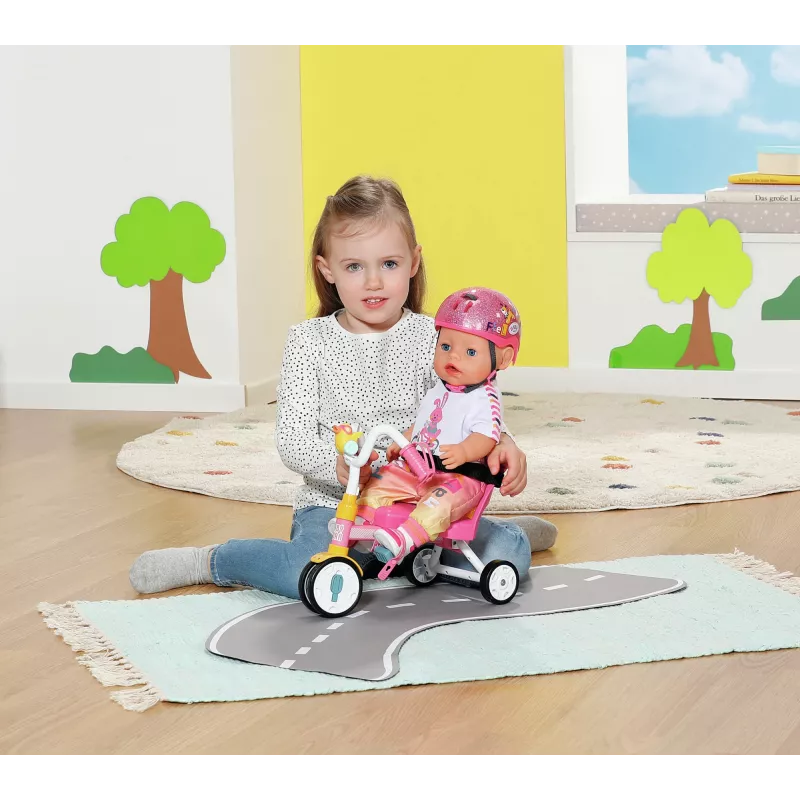 BABY born Trike Puppen-Fahrradset