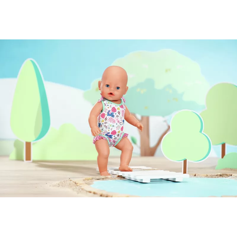 BABY born Badeanzug 43 cm Puppen-Badebekleidung