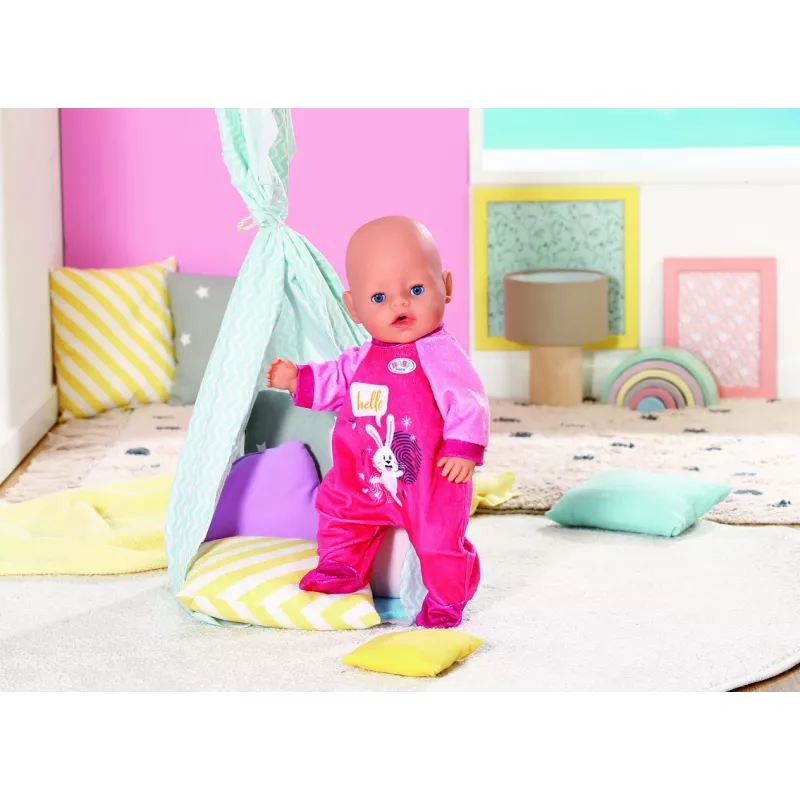 Puppen-Strampler BABY born 832646 — faltbare Puppenkleidung, empfohlenes Alter 3+