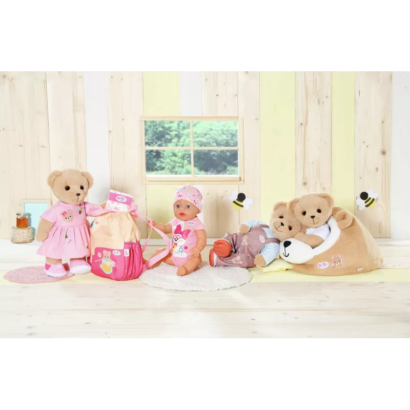 Plüsch-Spielhöhle Bär ZAPF creation BABY born — Plüsch-Spielzubehör für Puppen