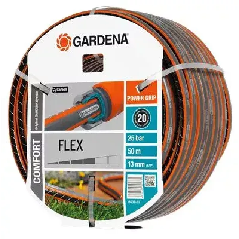 Nur Schlauch Gardena Comfort FLEX Schlauch 13 mm (1/2) 50 m
