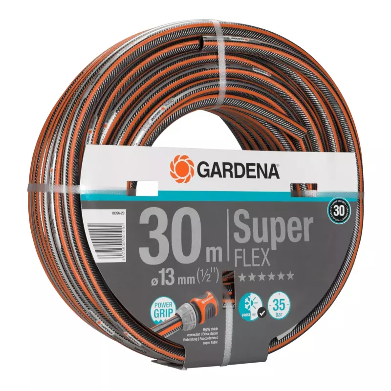 Nur Schlauch Gardena Premium SuperFLEX Schlauch 13 mm (1/2) 30 m
