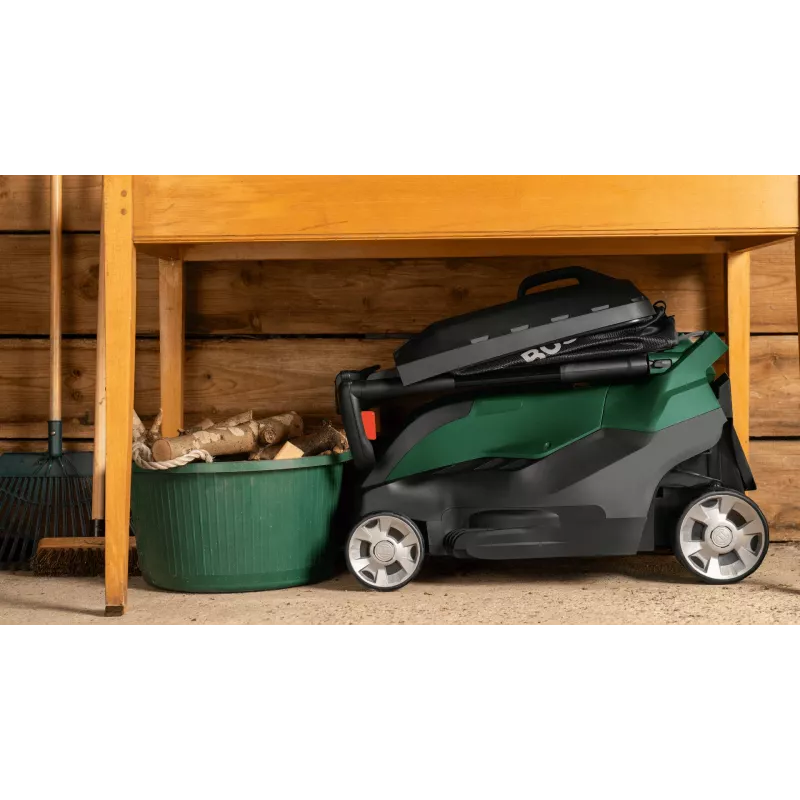 Elektrischer Rasenmäher Bosch AdvancedRotak 44-750, 1800 W, 44 cm Schnittbreite, grün/schwarz