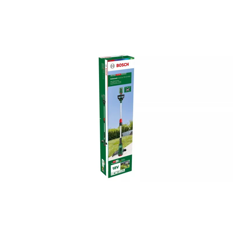 Bosch UniversalGrassCut 18V-26-500 26 cm Batterie Schwarz, Grün