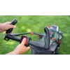 Bosch 37-550 Rasenmäher mit Radantrieb Akku Schwarz, Grün