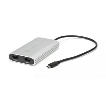USB-Grafikadapter OWC CADPDL2HDMI 3840 x 2160 Pixel Silber