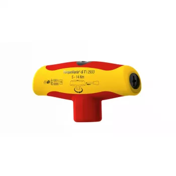 Gelenk-Drehmomentschlüssel Wiha TorqueVario-S T electric