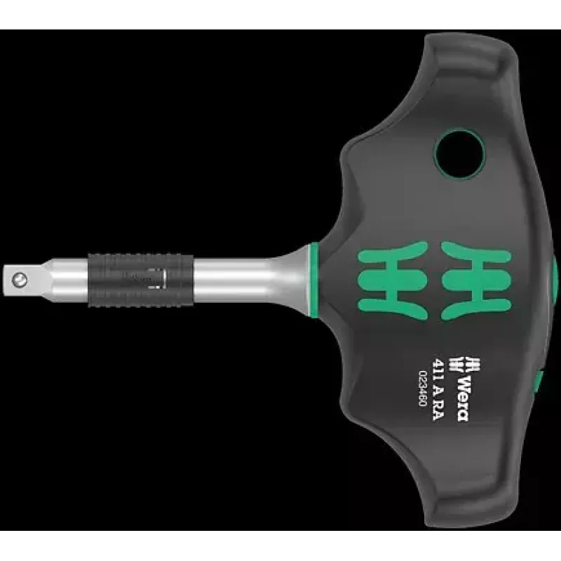 Ratschenschlüssel Wera 05023460001 1/4 Zoll Antrieb Schwarz Grün