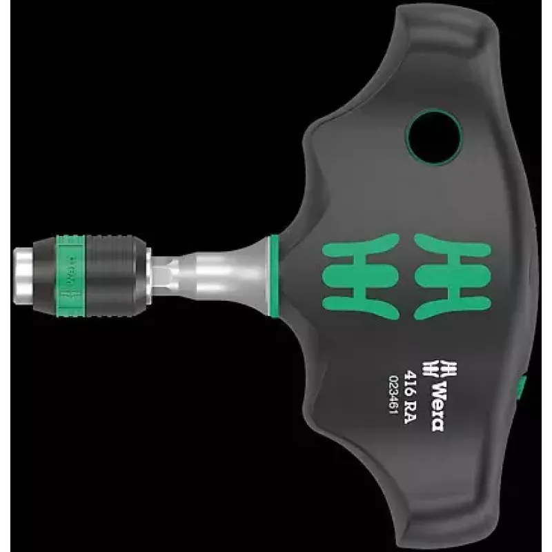 Ratschenschlüssel Wera 05023461001 1/4 Zoll Antrieb Schwarz Grün