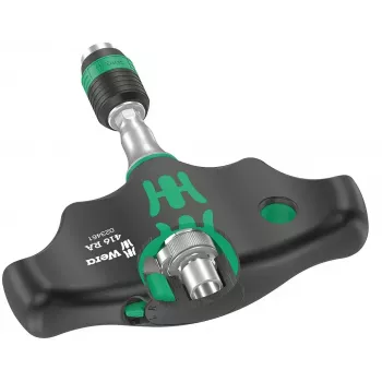 Ratschenschlüssel Wera 05023461001 1/4 Zoll Antrieb Schwarz Grün