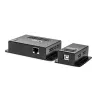 Lindy 50m 4-Port USB 2.0 Cat.6 Extender, Netzwerk-Sender & -Empfänger, 50 m, 480 Mbit/s, Cat5, Cat5e, Cat6, NS1021, Phosphorbronze